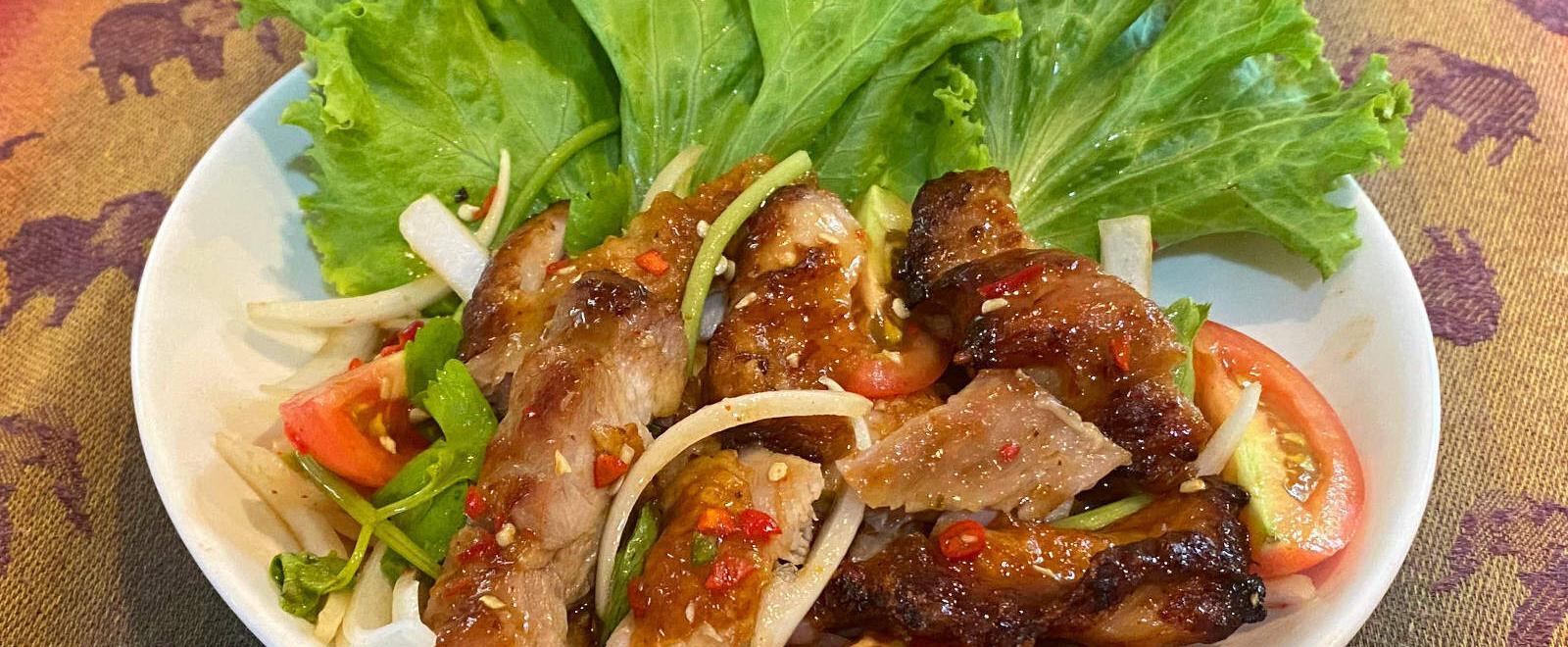 Thai chicken salad
