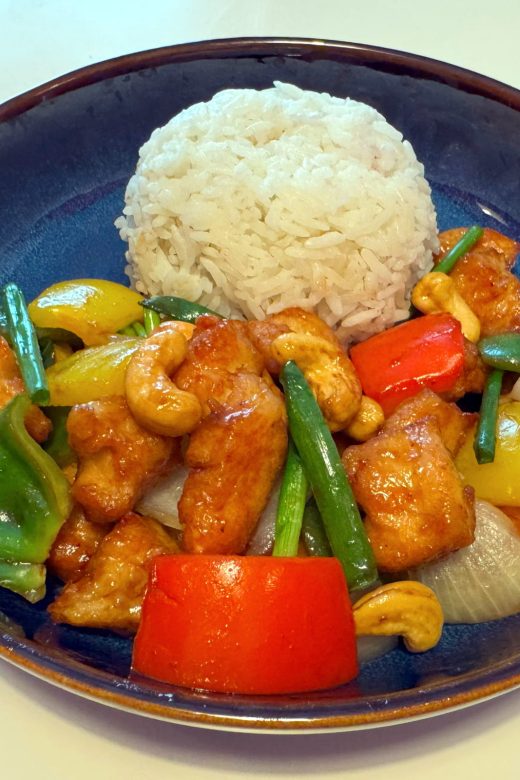 cashew chicken rice