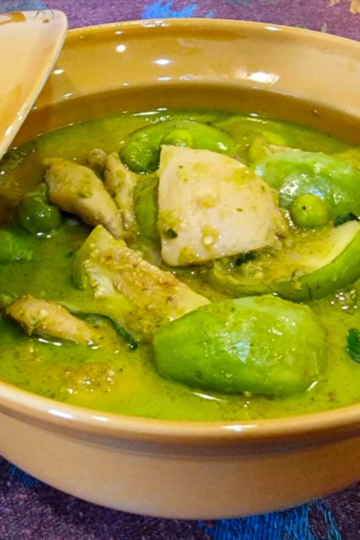green curry chicken