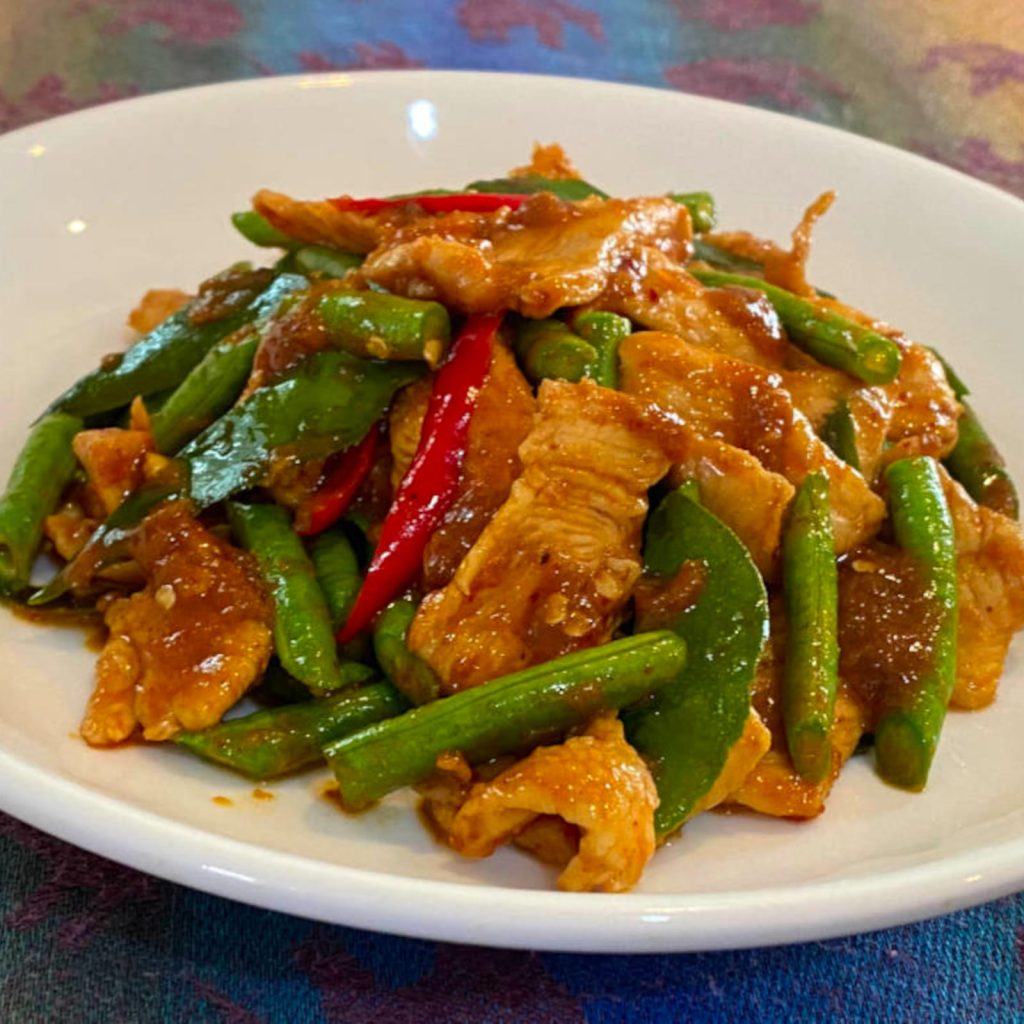 red curry chicken