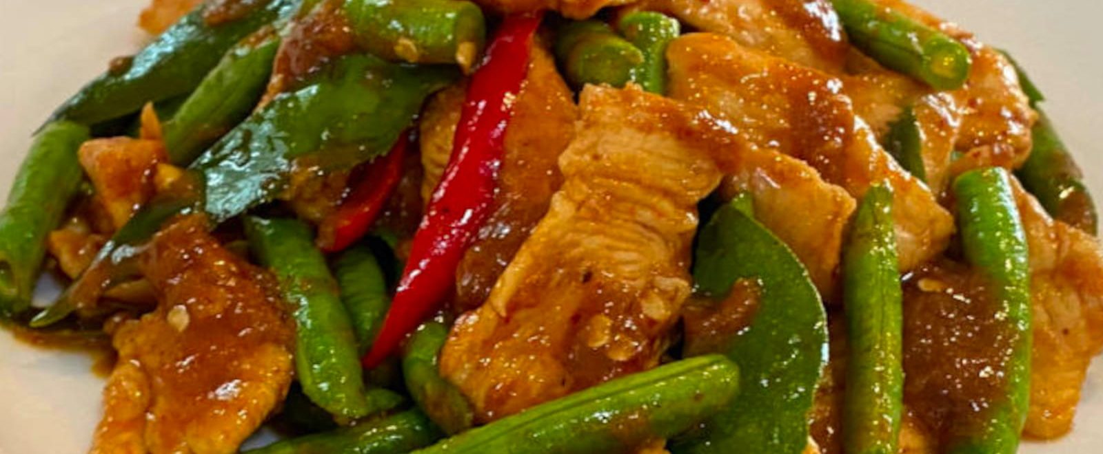 red curry chicken