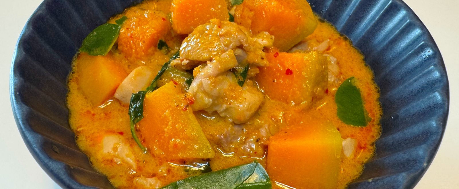 Pumpkin and Chicken Curry