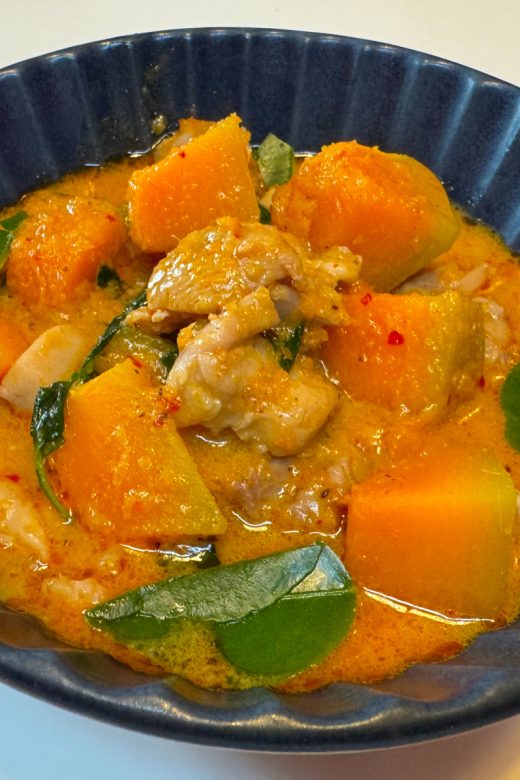 Pumpkin and Chicken Curry
