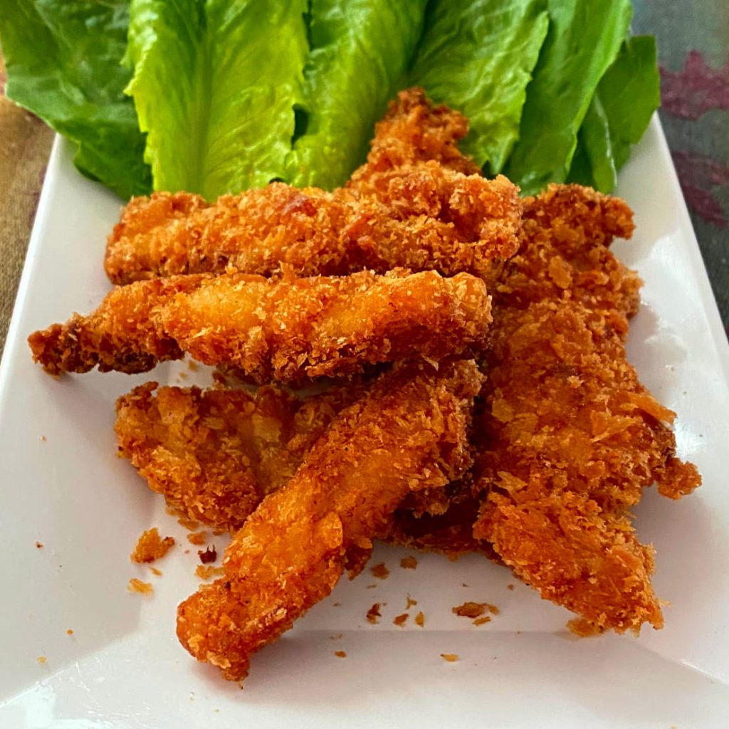 red curry chicken fingers