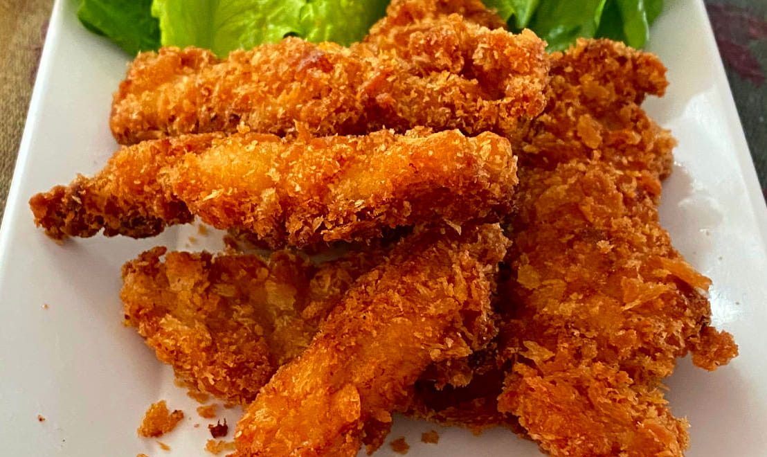 red curry chicken fingers
