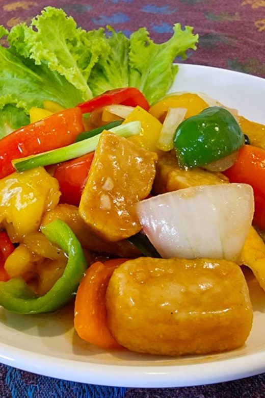 sweet sour tofu
