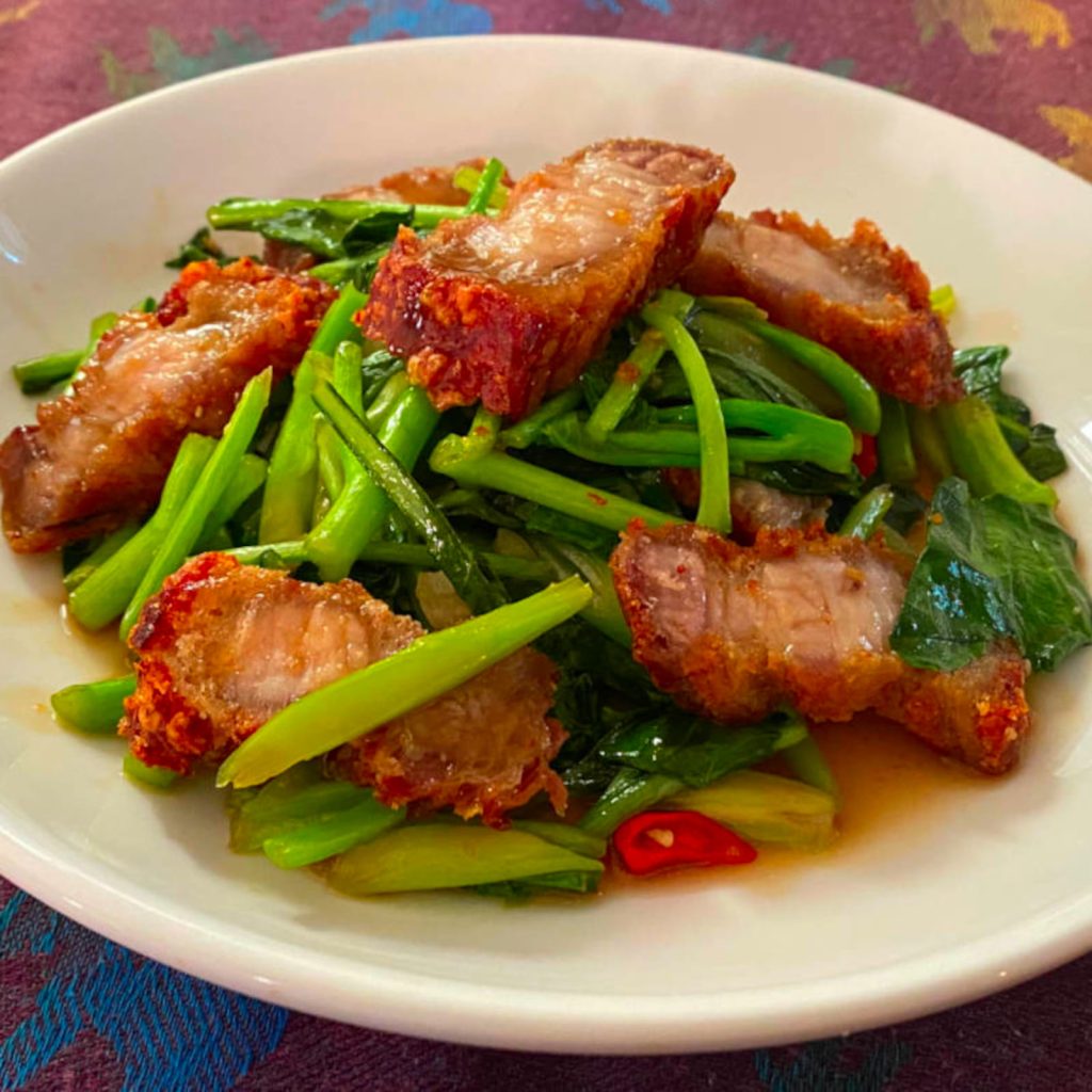 Thai crispi pork