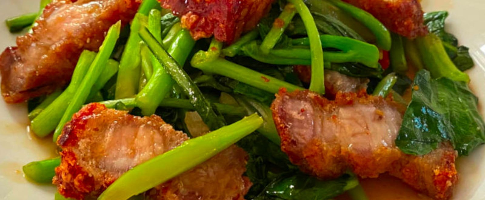 Thai crispi pork