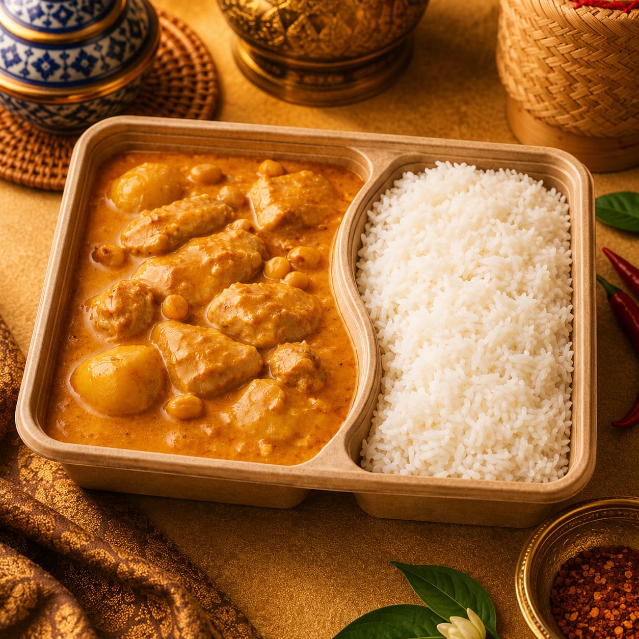 Massaman chicken curry
